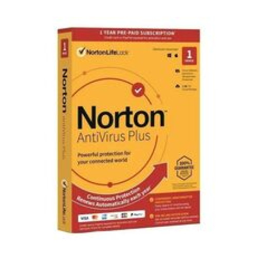 Norton AntiVirus Plus 1 lic. 12 mes. 2 GB