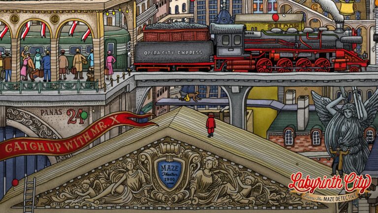 Labyrinth City: Pierre the Maze Detective – screenshot ze hry
