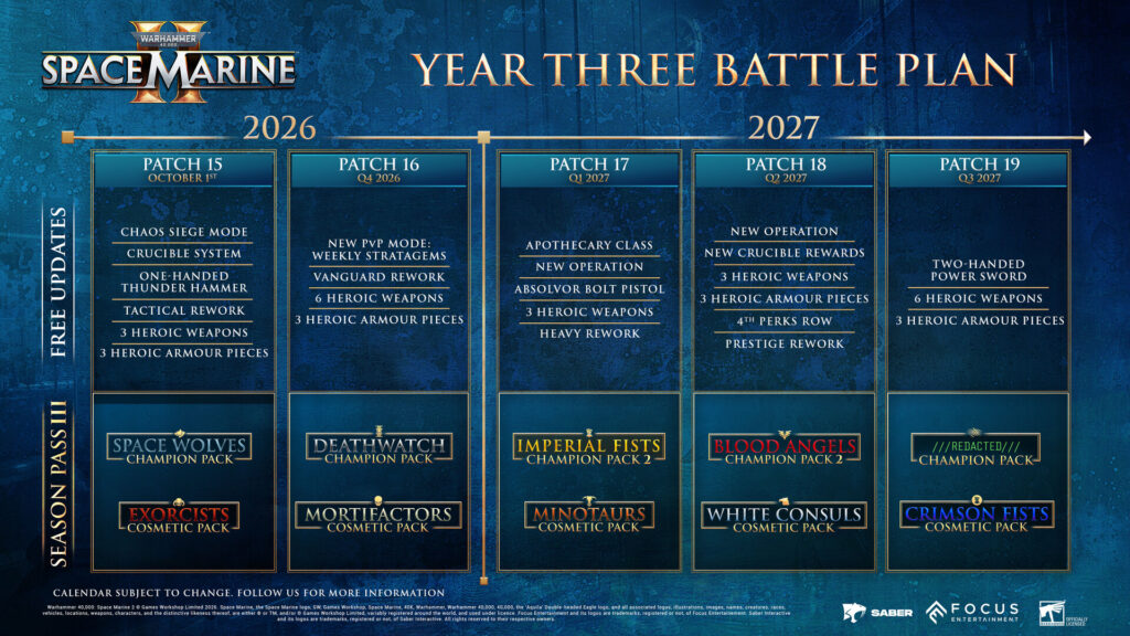 Warhammer 40,000: Space Marine 2 - Season Pass 1 & 2